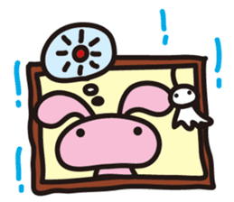 Everyday mochi-usagi sticker #1079760