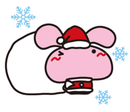 Everyday mochi-usagi sticker #1079783