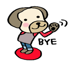 Brooklyn dog sticker #1079823