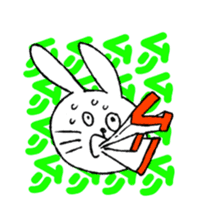 Annoying Rabbit sticker #1080930