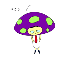 Mr. Mushroom sticker #1080987