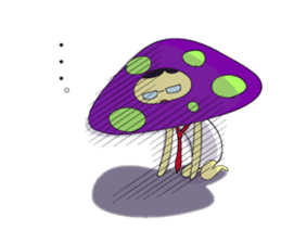 Mr. Mushroom sticker #1081002