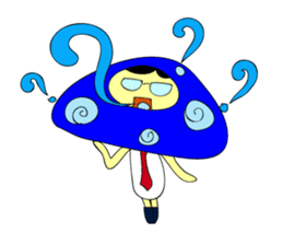 Mr. Mushroom sticker #1081005