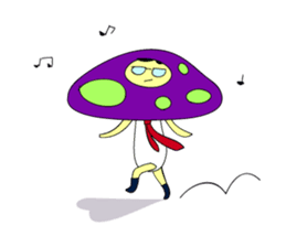 Mr. Mushroom sticker #1081019