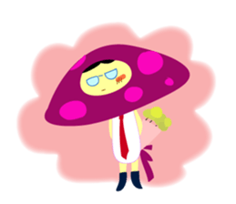 Mr. Mushroom sticker #1081020