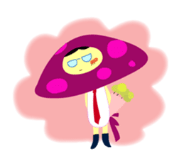 Mr. Mushroom sticker #1081020