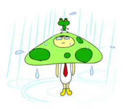 Mr. Mushroom sticker #1081021