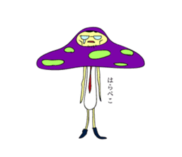 Mr. Mushroom sticker #1081022
