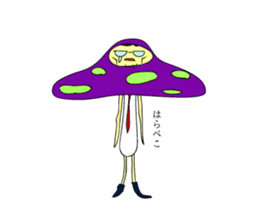 Mr. Mushroom sticker #1081022