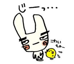 Rabbit dog "Taromero"! sticker #1081179