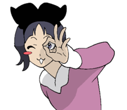 Cat woman (Nekojo) sticker #1081268