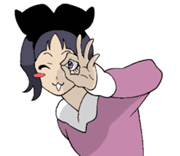 Cat woman (Nekojo) sticker #1081268