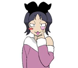 Cat woman (Nekojo) sticker #1081269