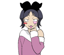 Cat woman (Nekojo) sticker #1081269