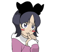 Cat woman (Nekojo) sticker #1081270