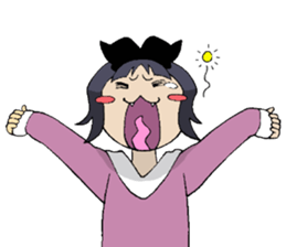 Cat woman (Nekojo) sticker #1081271