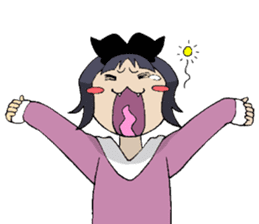 Cat woman (Nekojo) sticker #1081271
