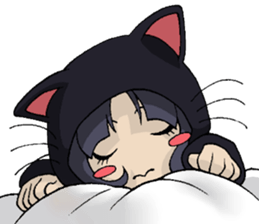Cat woman (Nekojo) sticker #1081272