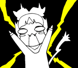 Cat woman (Nekojo) sticker #1081275