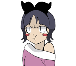 Cat woman (Nekojo) sticker #1081277