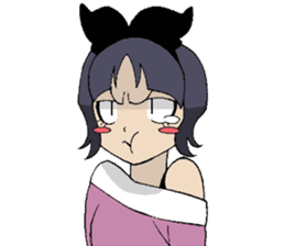 Cat woman (Nekojo) sticker #1081277