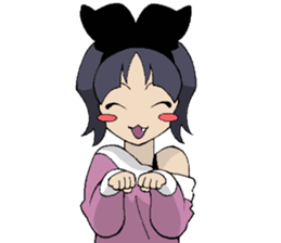 Cat woman (Nekojo) sticker #1081278