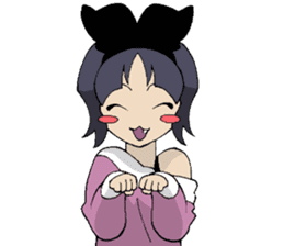 Cat woman (Nekojo) sticker #1081278