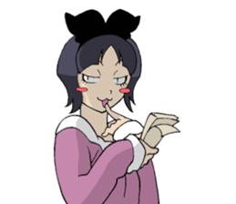 Cat woman (Nekojo) sticker #1081280