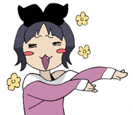 Cat woman (Nekojo) sticker #1081282