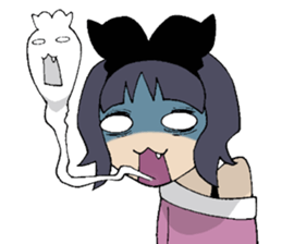 Cat woman (Nekojo) sticker #1081285