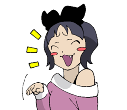 Cat woman (Nekojo) sticker #1081293