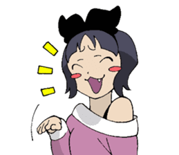 Cat woman (Nekojo) sticker #1081293