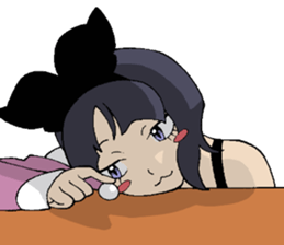 Cat woman (Nekojo) sticker #1081295