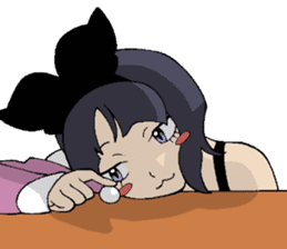 Cat woman (Nekojo) sticker #1081295