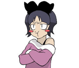 Cat woman (Nekojo) sticker #1081296