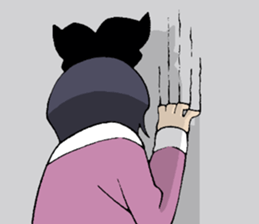 Cat woman (Nekojo) sticker #1081298