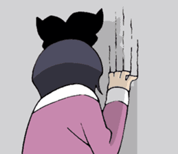 Cat woman (Nekojo) sticker #1081298