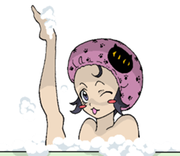 Cat woman (Nekojo) sticker #1081300