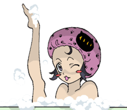 Cat woman (Nekojo) sticker #1081300