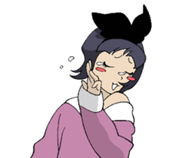 Cat woman (Nekojo) sticker #1081303