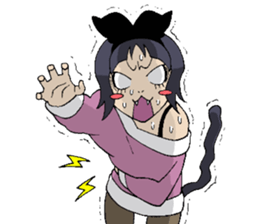 Cat woman (Nekojo) sticker #1081305