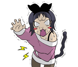 Cat woman (Nekojo) sticker #1081305