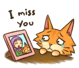 Hijabers & Kitty sticker #1081319