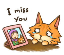 Hijabers & Kitty sticker #1081319
