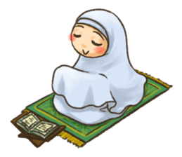 Hijabers & Kitty sticker #1081333
