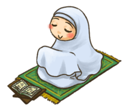 Hijabers & Kitty sticker #1081333