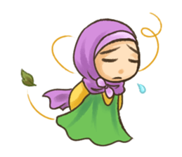 Hijabers & Kitty sticker #1081334