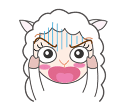 Every day of a playful sheep sticker #1081571