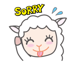 Every day of a playful sheep sticker #1081585