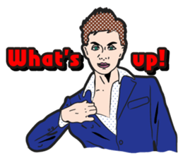 Men Sticker(ENG ver.) sticker #1081909